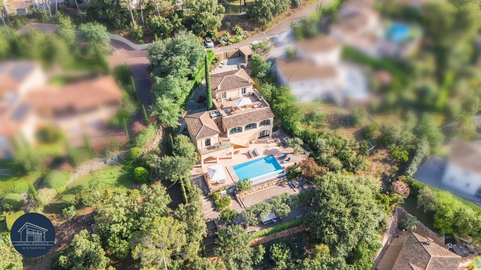 Villa Familiale Avec Vue Imprenable Saint-Raphaël Eksteriør billede