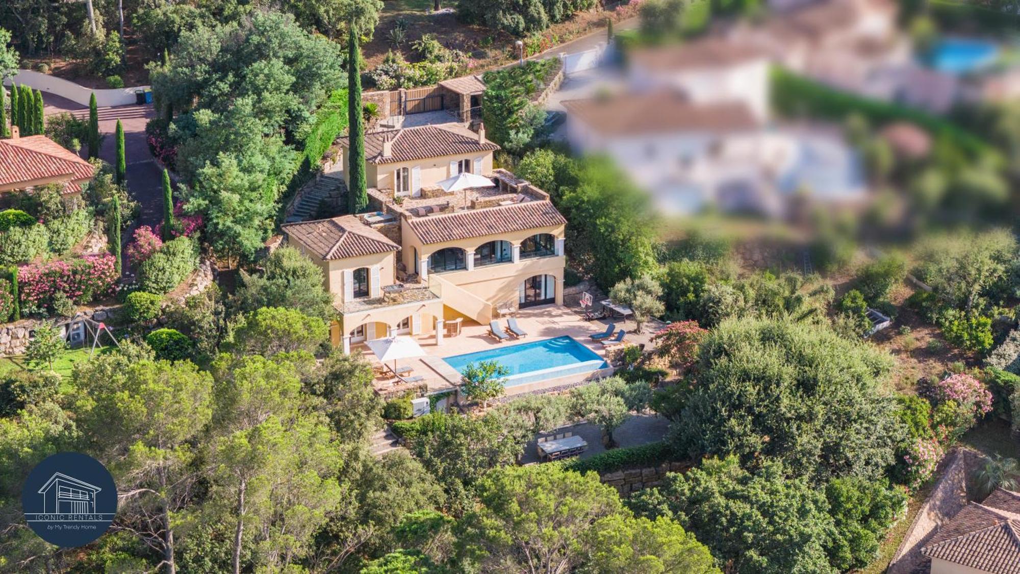 Villa Familiale Avec Vue Imprenable Saint-Raphaël Eksteriør billede