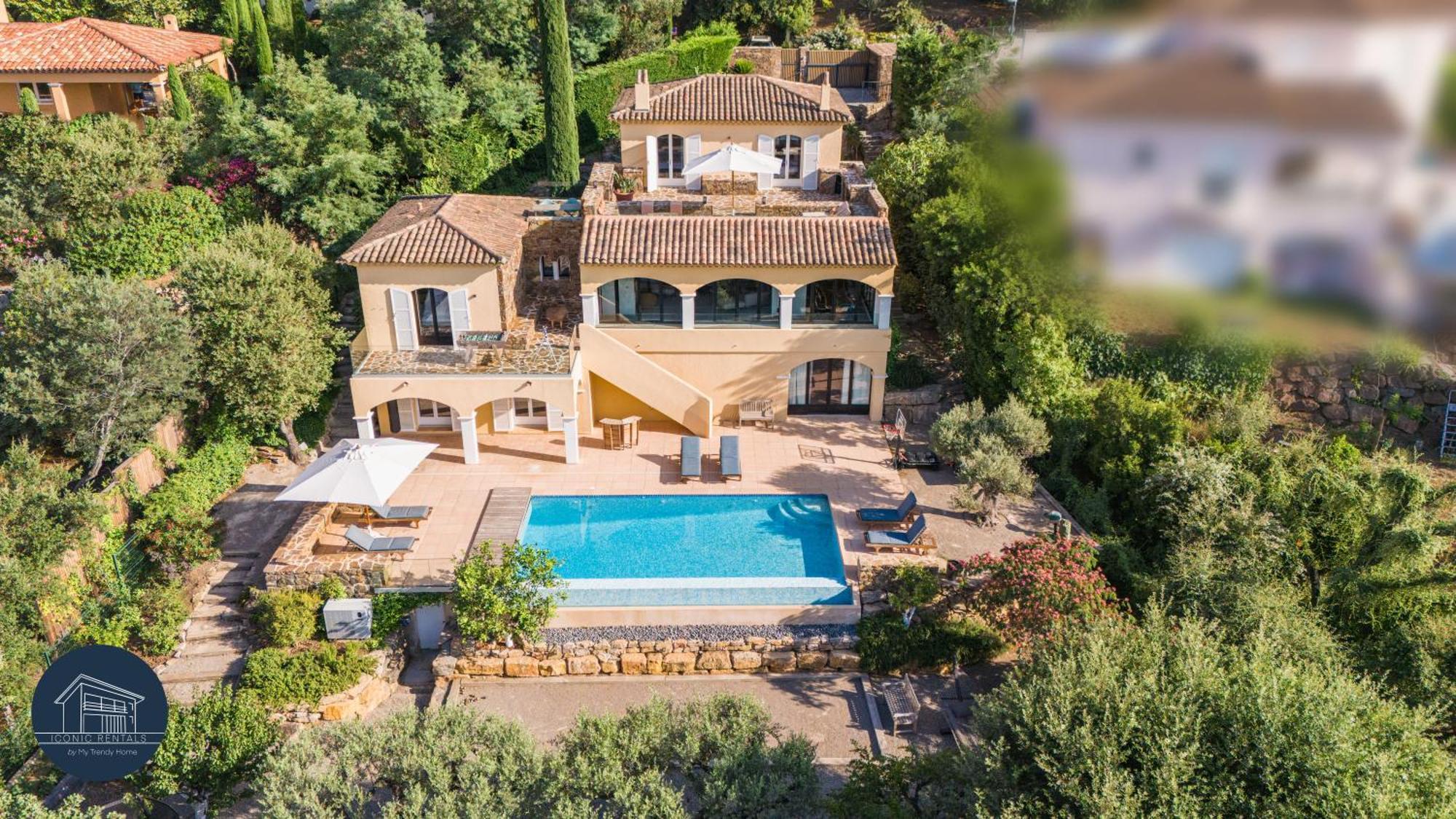 Villa Familiale Avec Vue Imprenable Saint-Raphaël Eksteriør billede